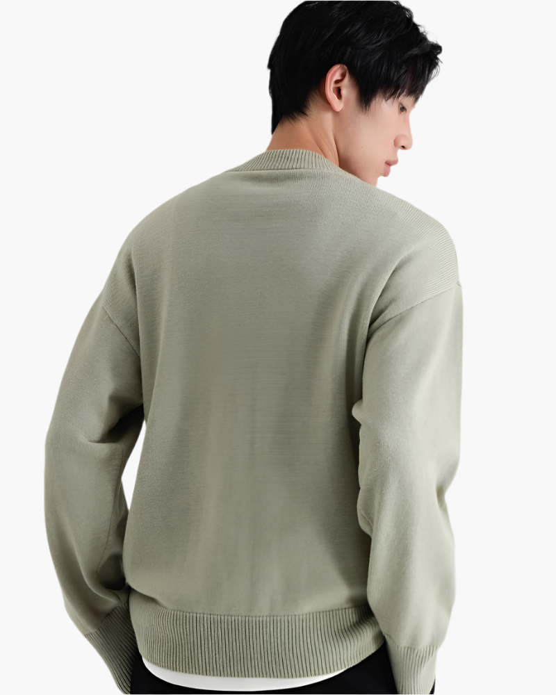 Pull Col Roulé 100 % Laine Premium