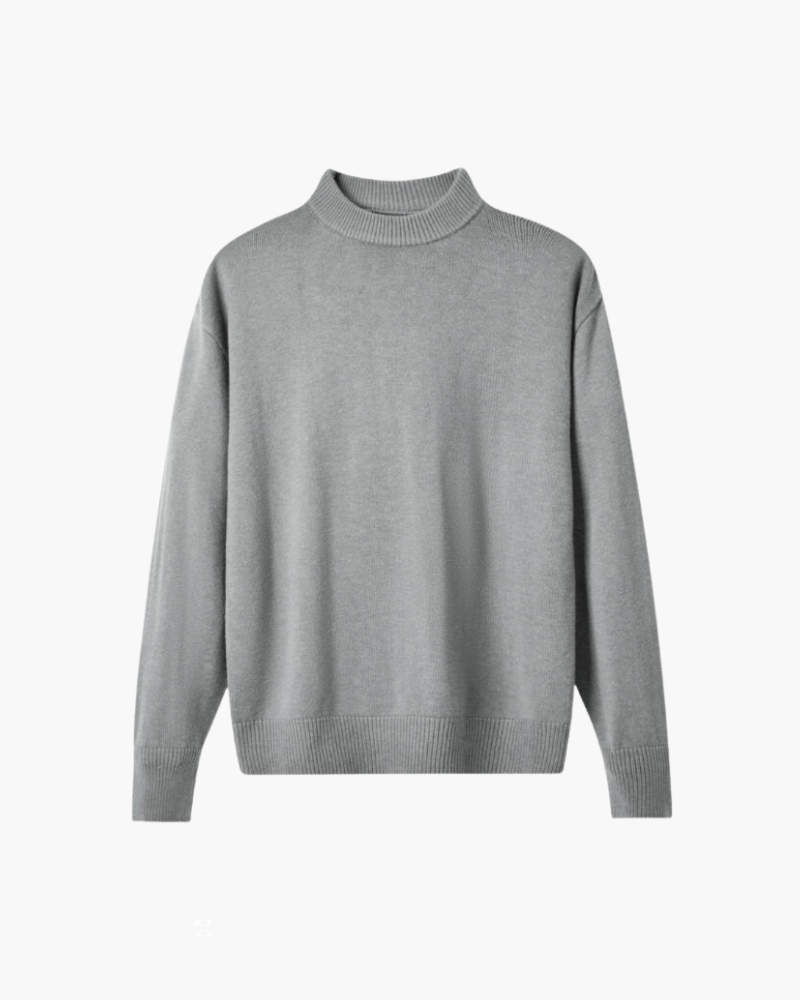 Pull Col Roulé 100 % Laine Premium