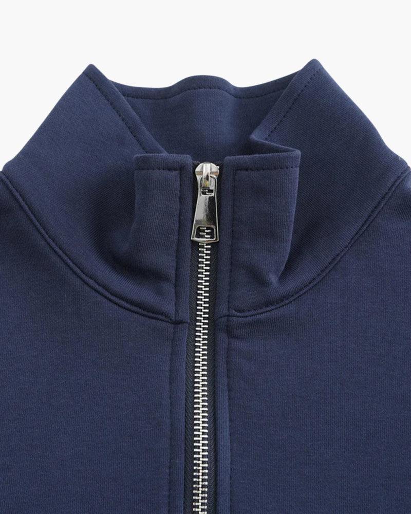 Sweat Zippé Miami en Coton Bio