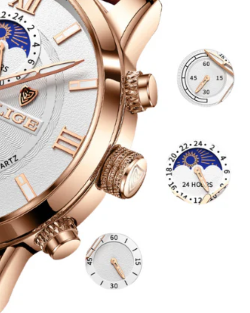 Montre Lugano Classique (Étanche – Édition Élégance)