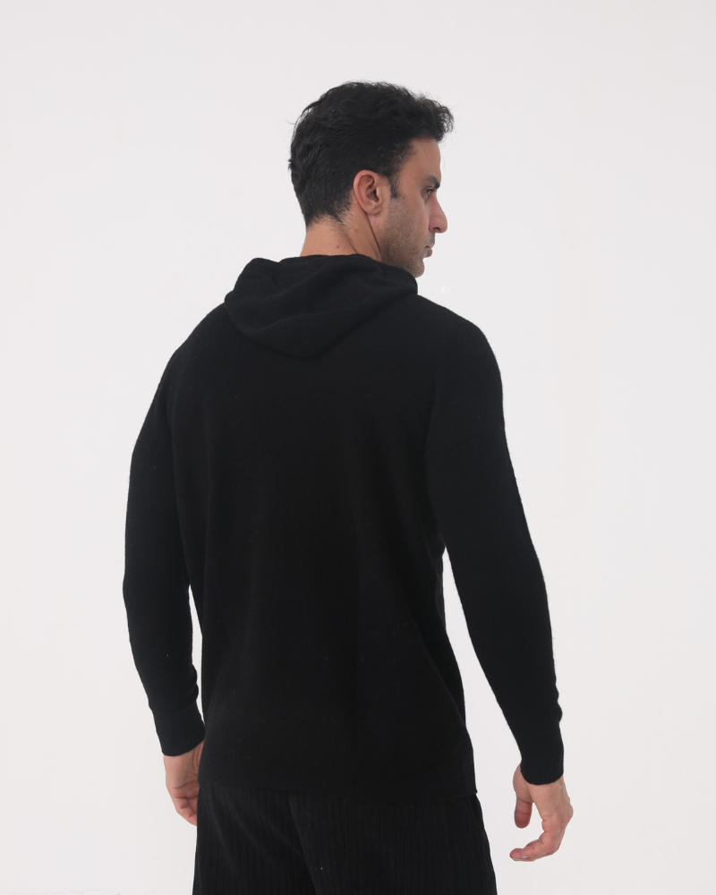 Sweat à Capuche 100 % Cachemire