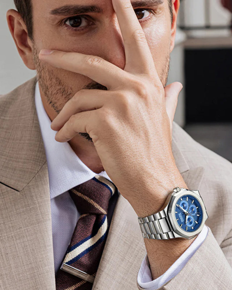 Montre Acier Inoxydable (Étanche – Édition Luxe)
