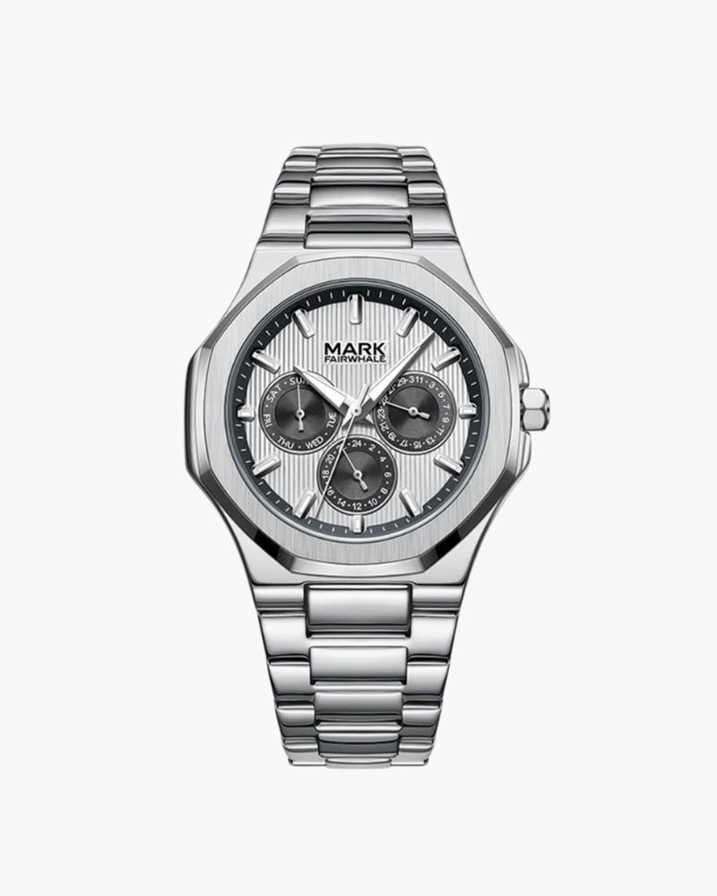 Montre Acier Inoxydable (Étanche – Édition Luxe)