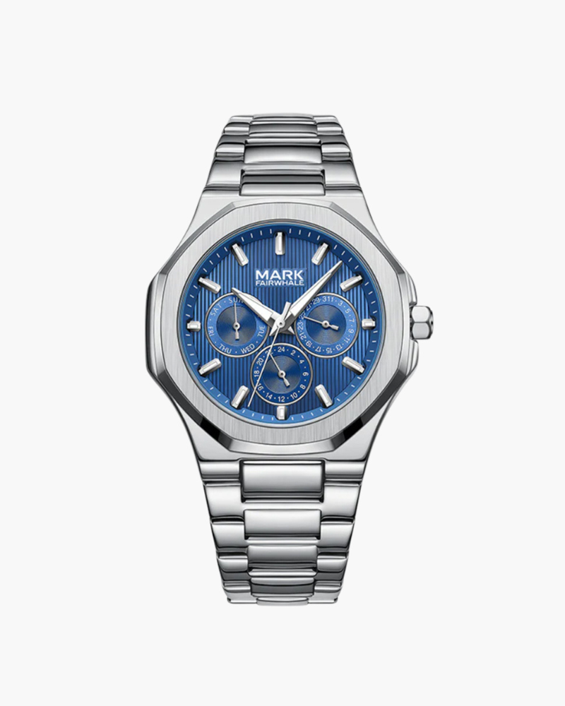 Montre Acier Inoxydable (Étanche – Édition Luxe)