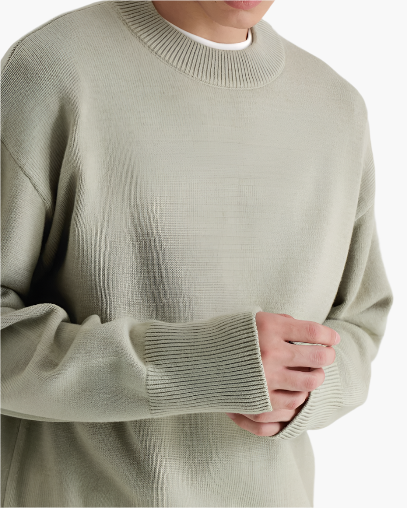 Pull Col Roulé 100 % Laine Premium